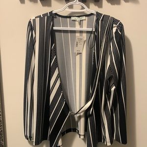 NWT Cleo wraparound blouse